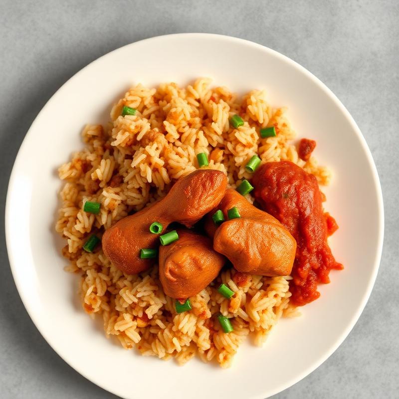 Hot Jollof & Chicken — Daily Hostel Delivery