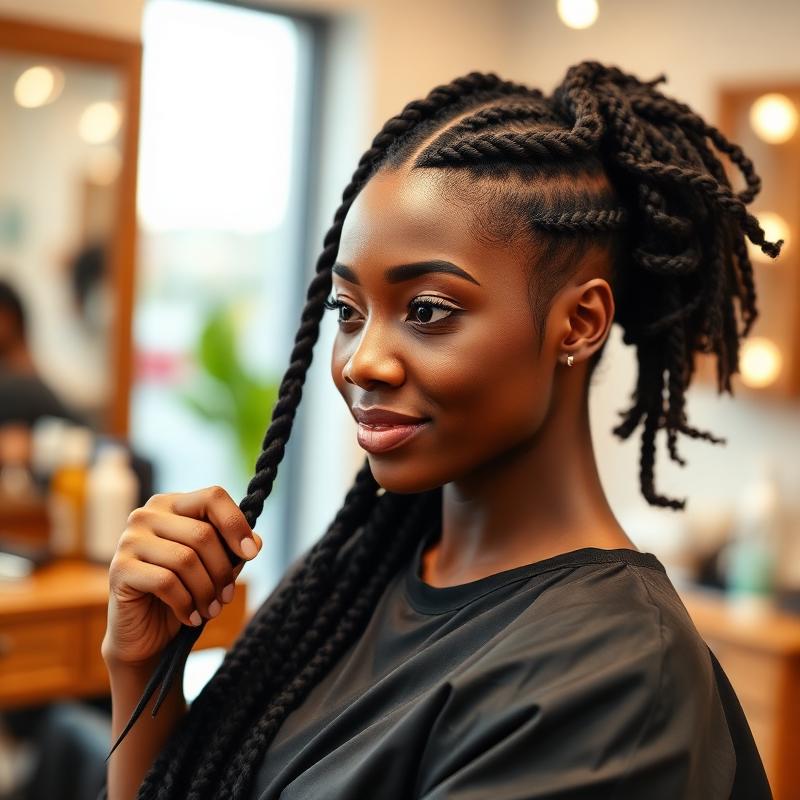 Knotless Braids & Stylish Twists